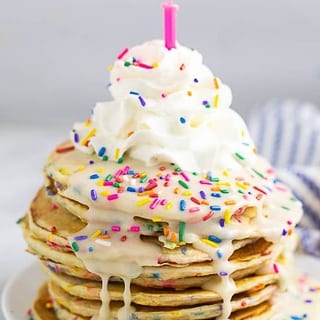 HAPPY BIRTHDAY PANCAKES