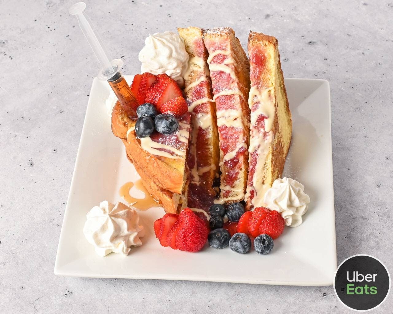 CREME BRULEE FRENCH TOAST.